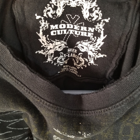 Distressed Acid Washed Shirt - Picture 4 of 4